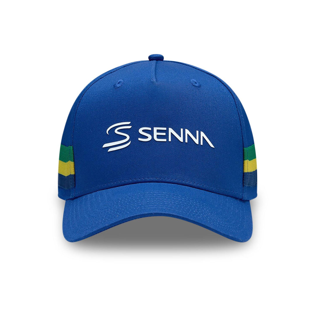 Stripe Baseball Cap - Ayrton Senna - Fueler™ - 701227174001000 - fueler.store - Cap