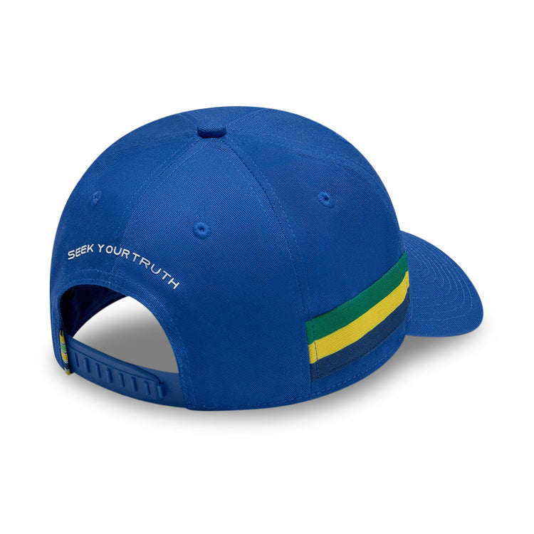 Stripe Baseball Cap - Ayrton Senna - Fueler™ - 701227174001000 - fueler.store - Cap