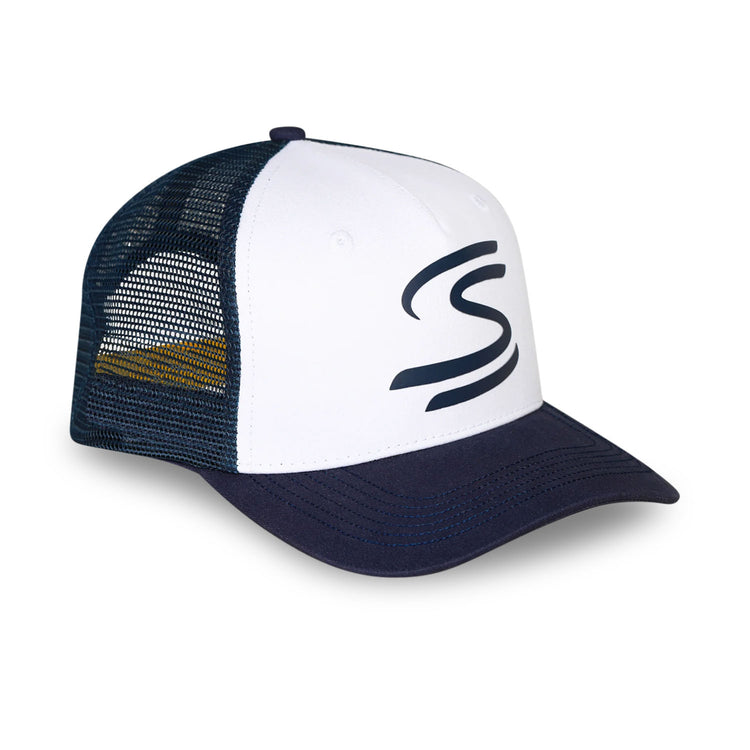 Trucker Cap - Ayrton Senna - Fueler™ - ASLE10907-NVY - fueler.store - Cap