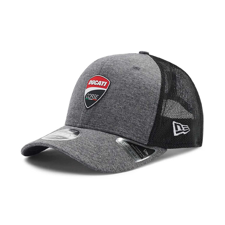 Ducati Corse Jersey Grey 9FIFTY Stretch Snap Cap - Ducati - Fueler™ 