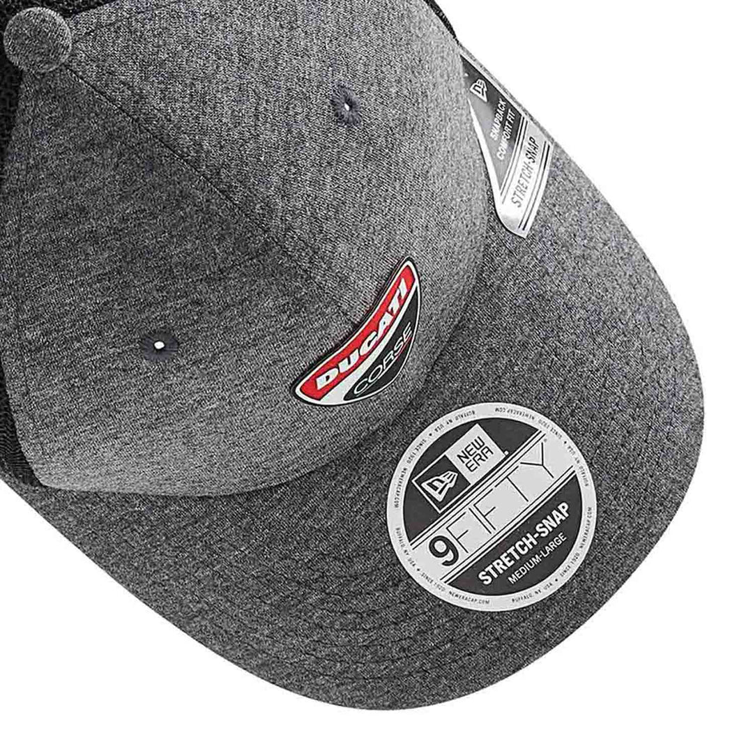 Ducati Corse Jersey Grey 9FIFTY Stretch Snap Cap - Ducati - Fueler™ 