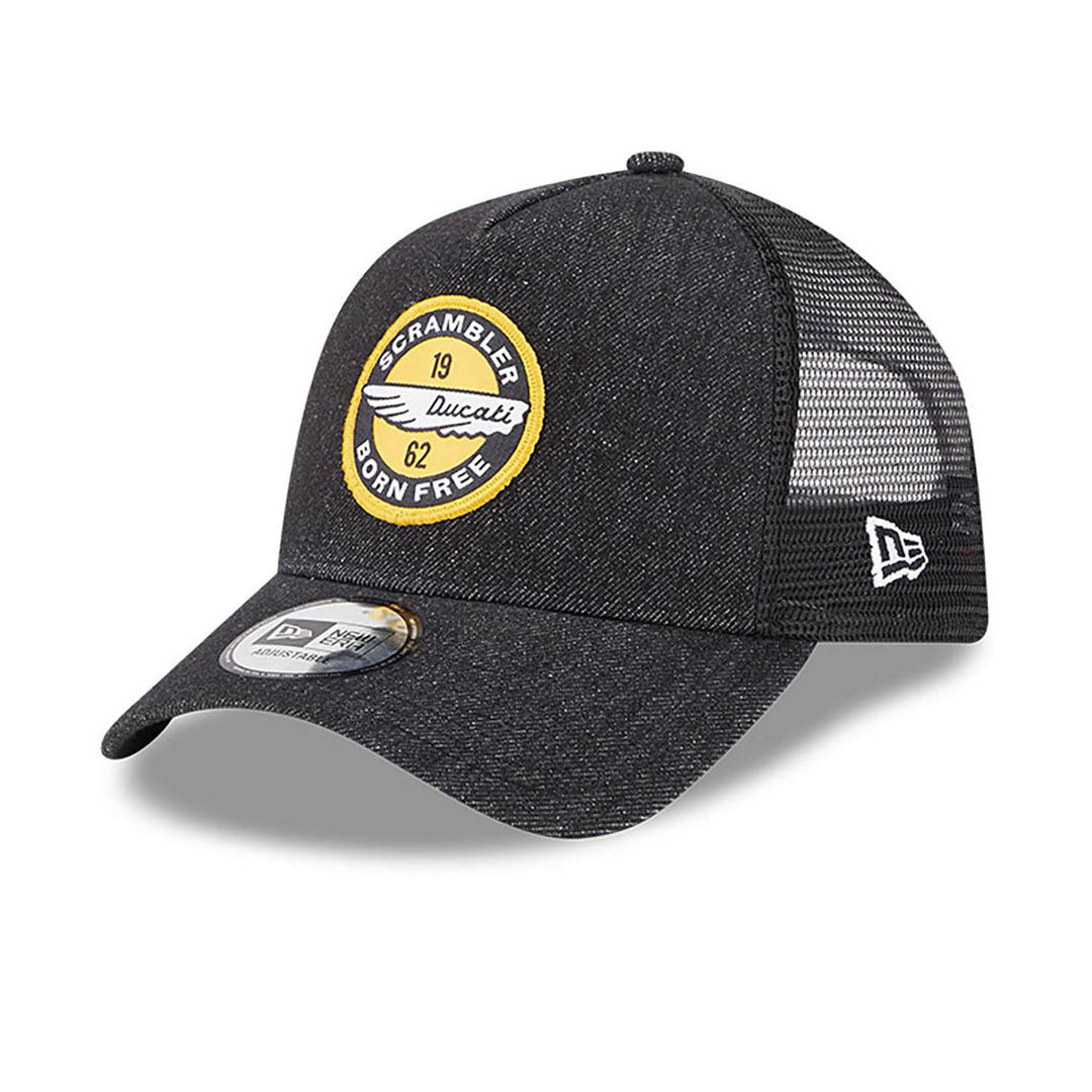 Scrambler "Born Free" Trucker Cap - Ducati - Fueler™ - 60363567 - fueler.store - Cap