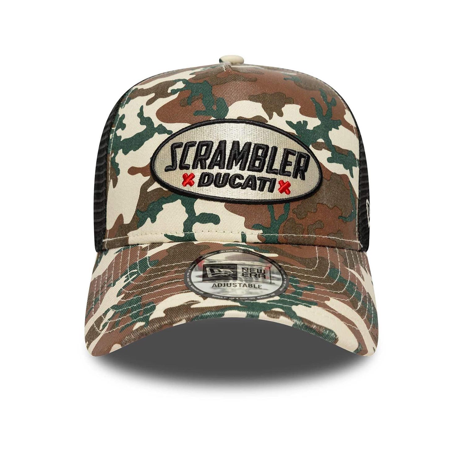 Scrambler E-Frame Trucker Cap - Ducati - Fueler™ - 60684753 - fueler.store - Cap