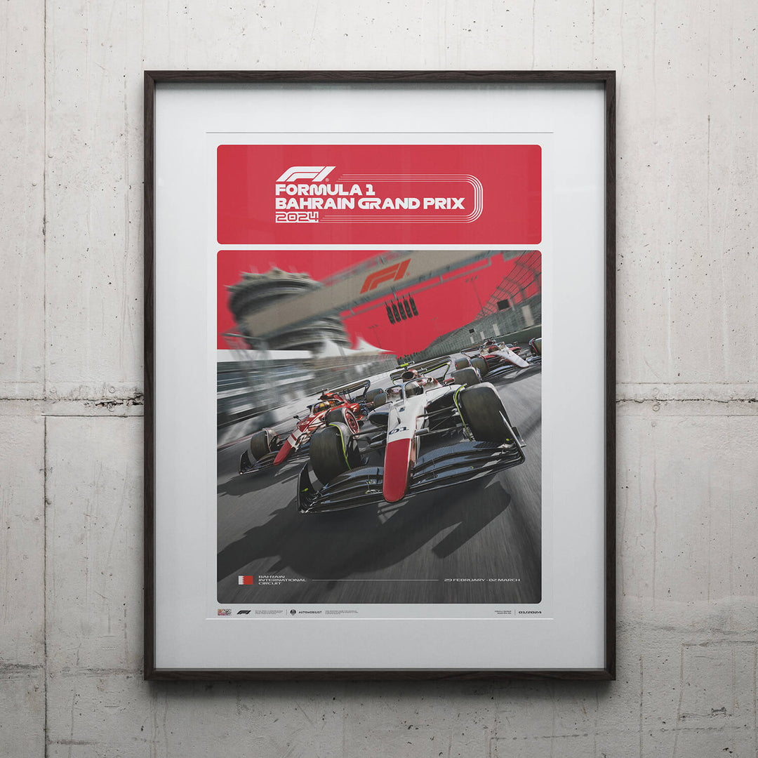 Bahrain Grand Prix - 2024 | Large - Formula 1 - Fueler™ - PROD01004904 - fueler.store - Poster