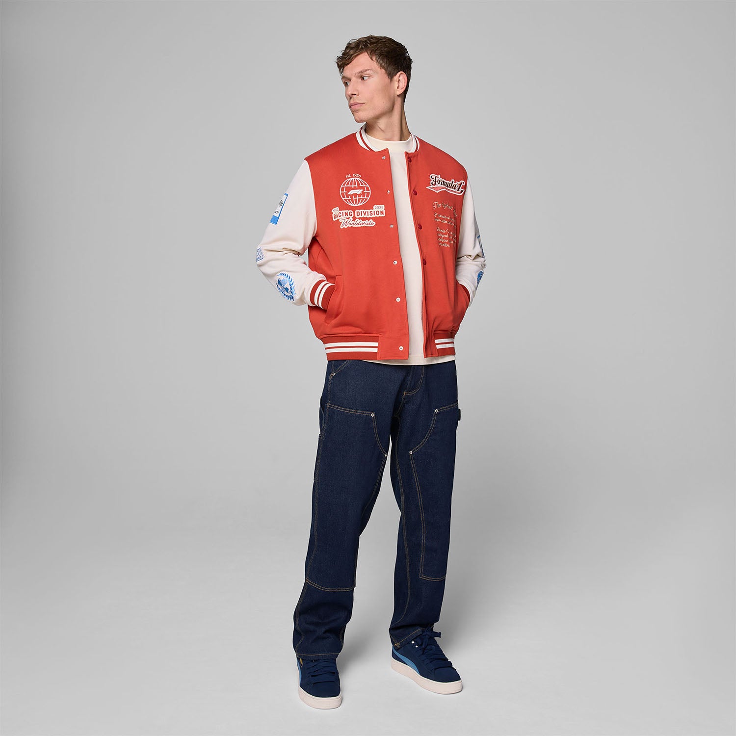 Heritage Varsity Jacket - Formula 1 - Fueler™ - 701232744001802 - fueler.store - Jacket