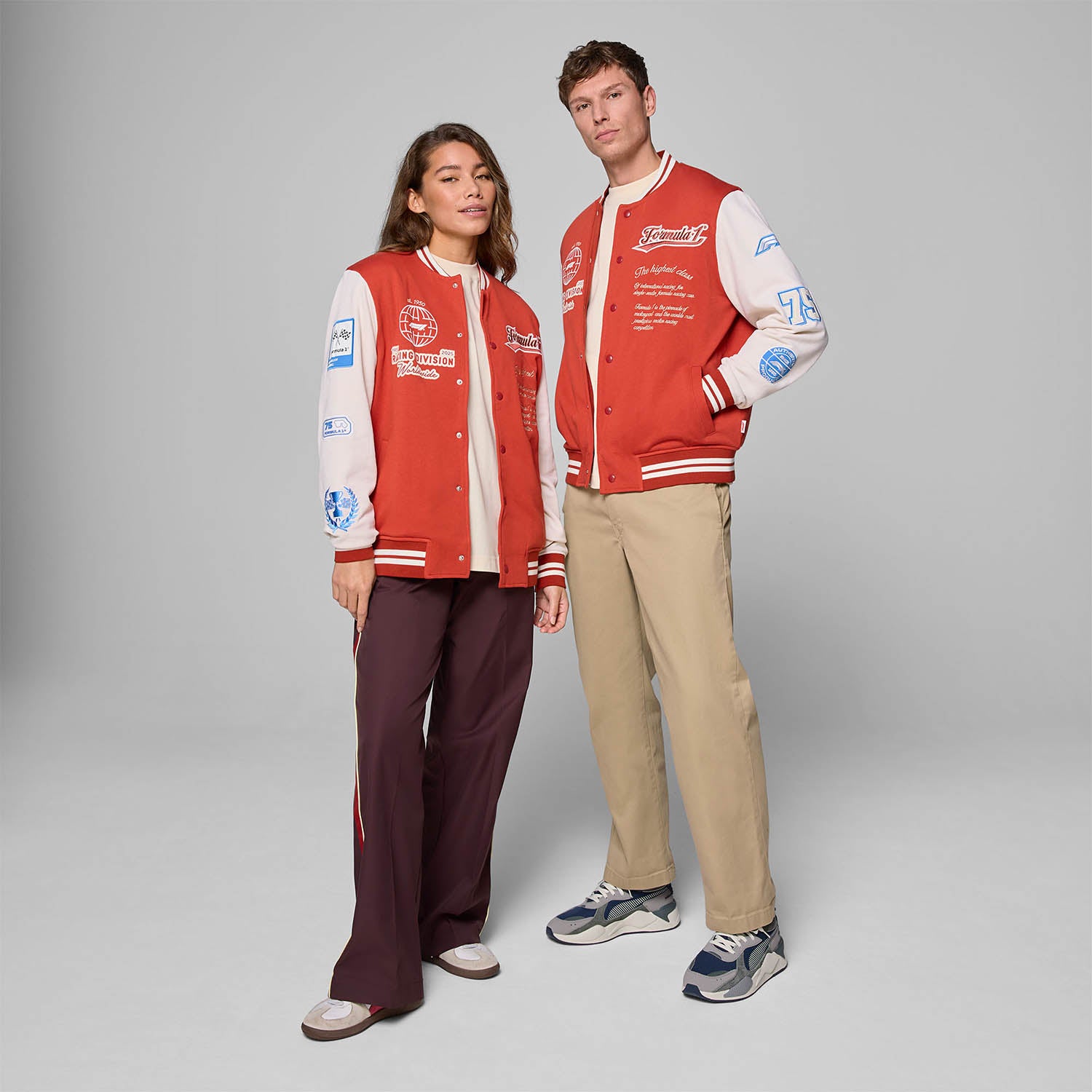 Heritage Varsity Jacket - Formula 1 - Fueler™ - 701232744001802 - fueler.store - Jacket