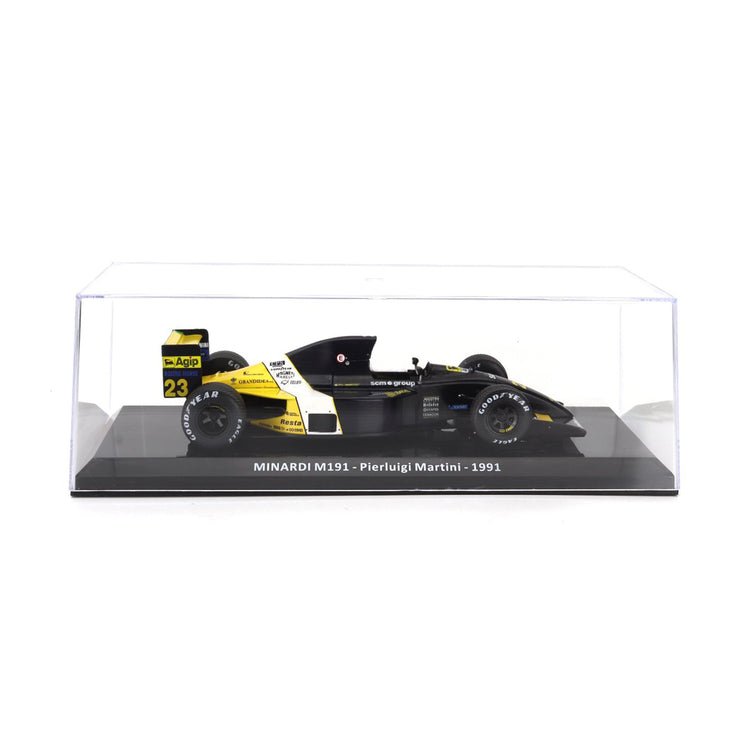 Formula 1 - Pierluigi Martini Ford M191 1991 1:24 Car Model - Car Model - Fueler™ 