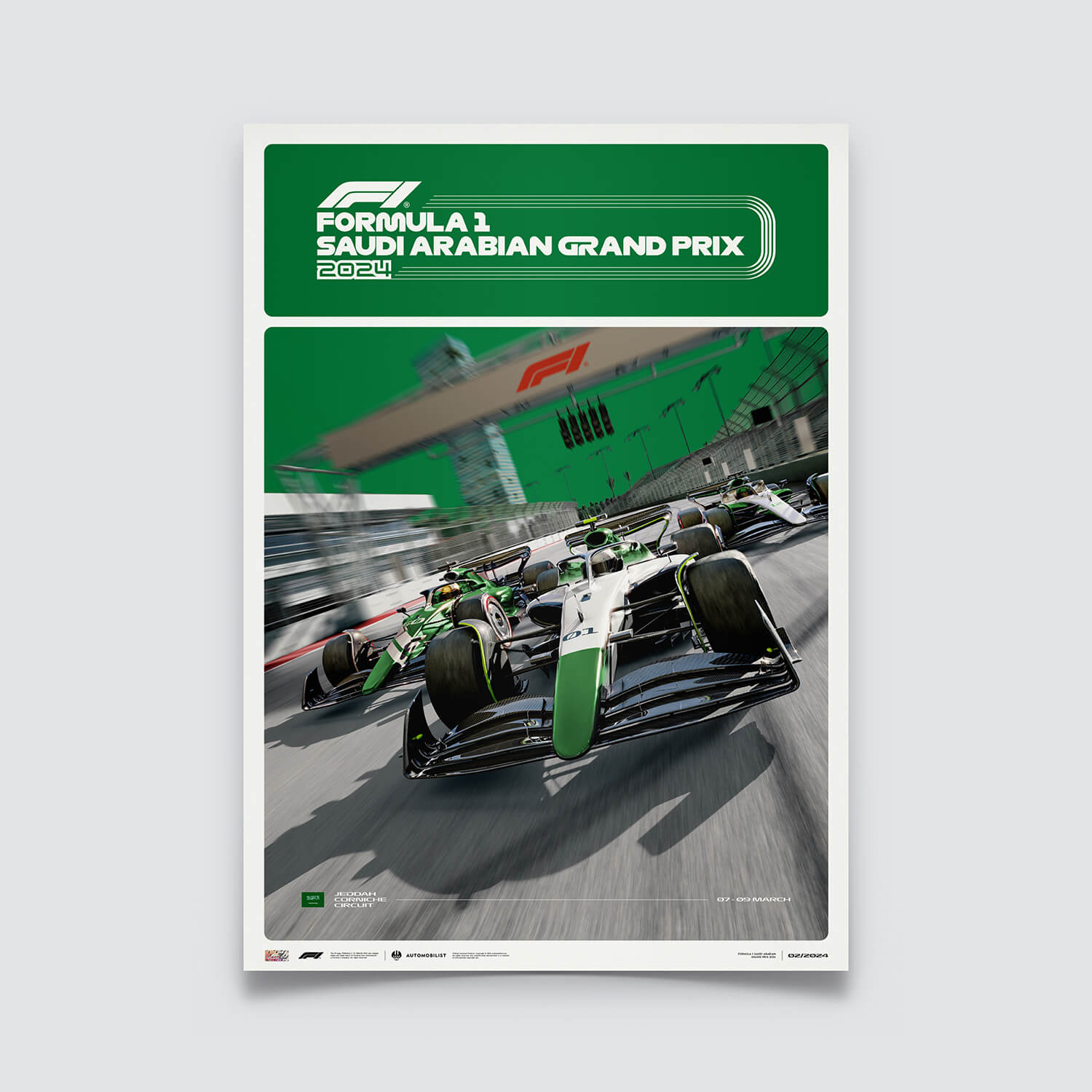 Saudi Arabian Grand Prix - 2024 | Large - Formula 1 - Fueler™ 