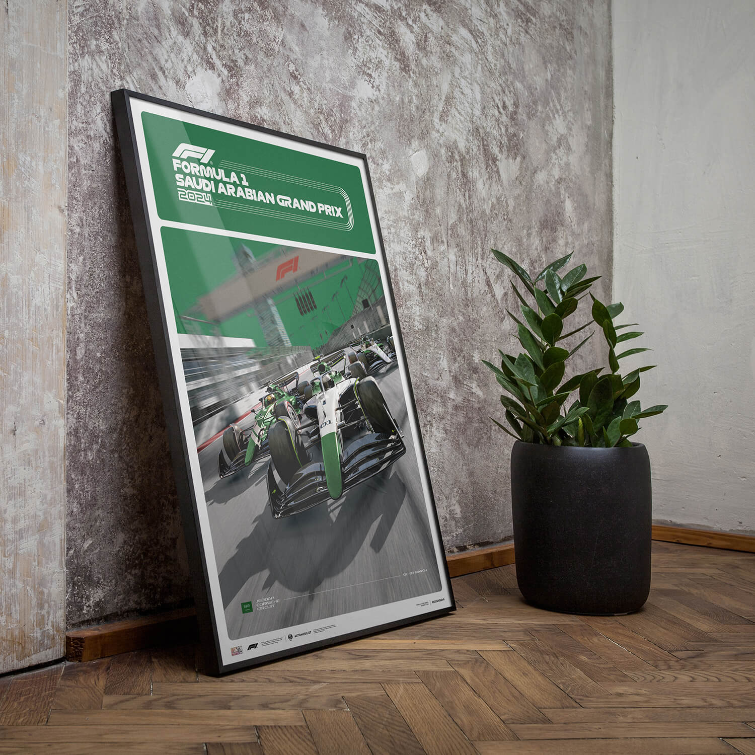 Saudi Arabian Grand Prix - 2024 | Large - Formula 1 - Fueler™ - PROD01004906 - fueler.store - Poster