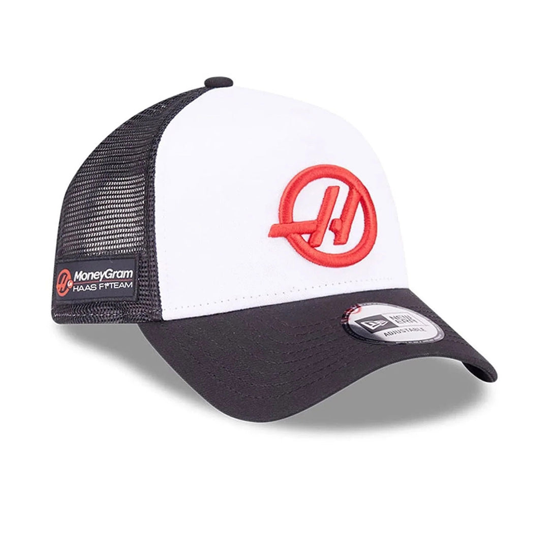 Haas F1 - E-Frame Trucker Cap - Cap - Fueler™ 