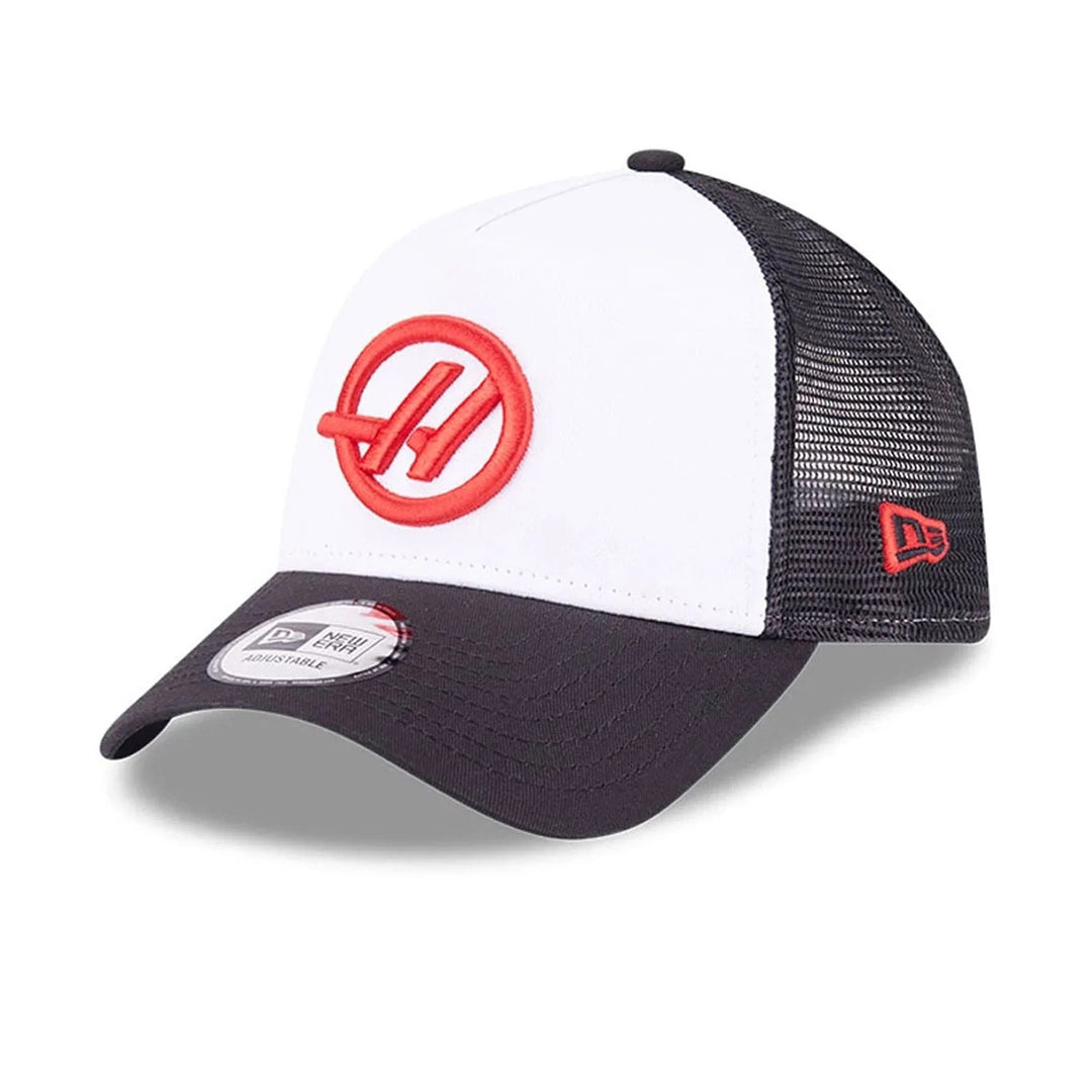 E-Frame Trucker Cap - Haas F1 - Fueler™ - 60675490 - fueler.store - Cap