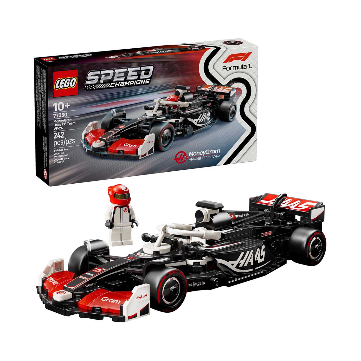 Haas F1 2024 1:25 Lego Car Model – Fueler