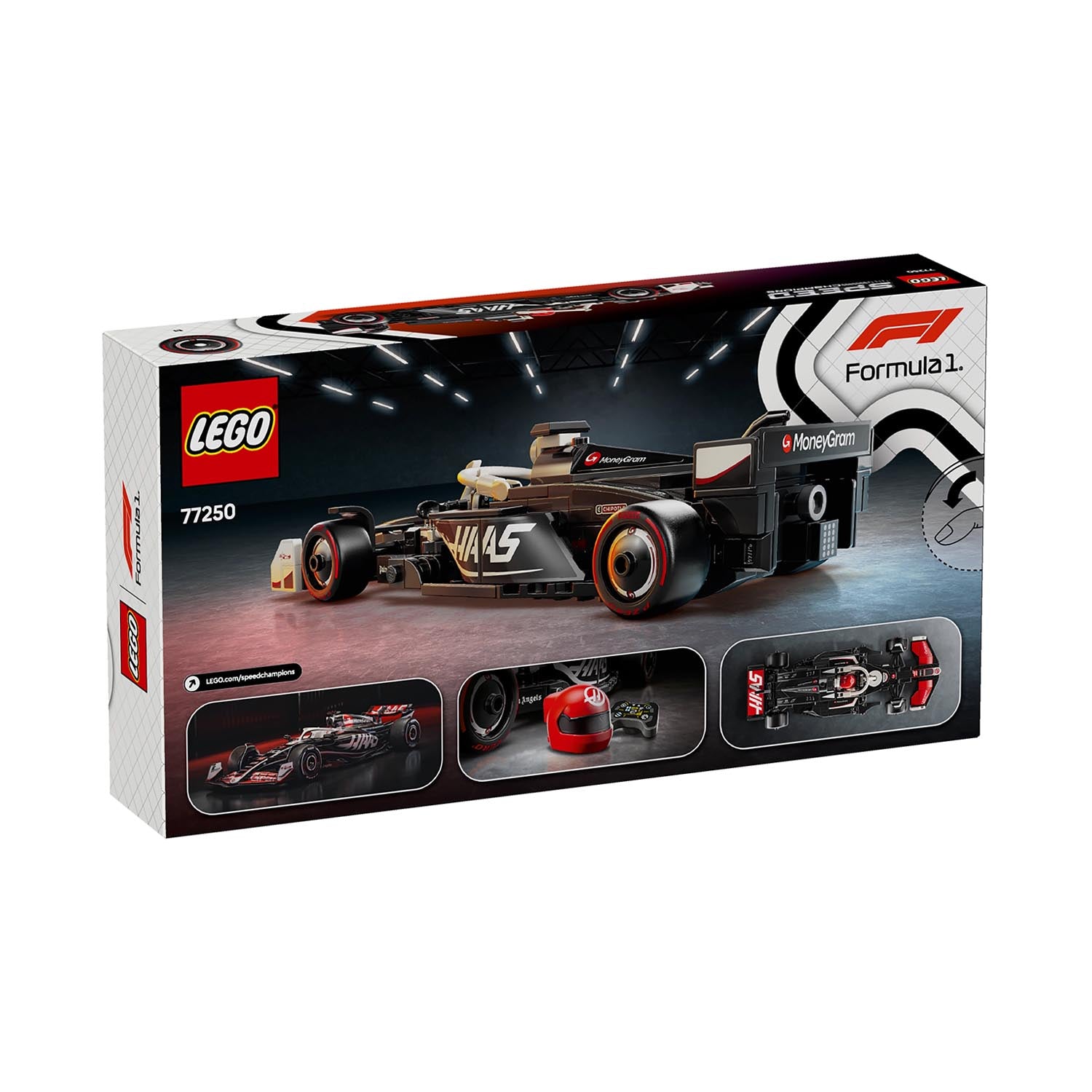 Haas F1 2024 1:25 Lego Car Model - Haas F1 - Fueler™ - 77250 - fueler.store - Car Model