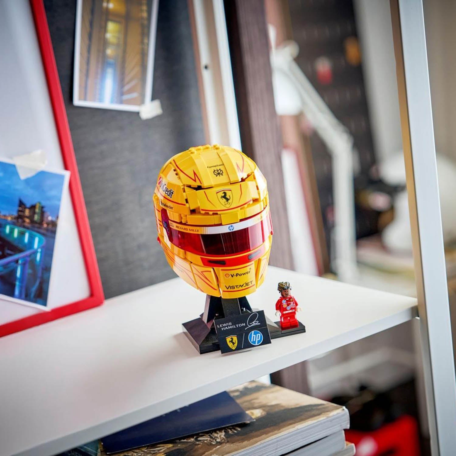Scuderia Ferrari #44 Hamilton Scuderia Ferrari LEGO Helmet