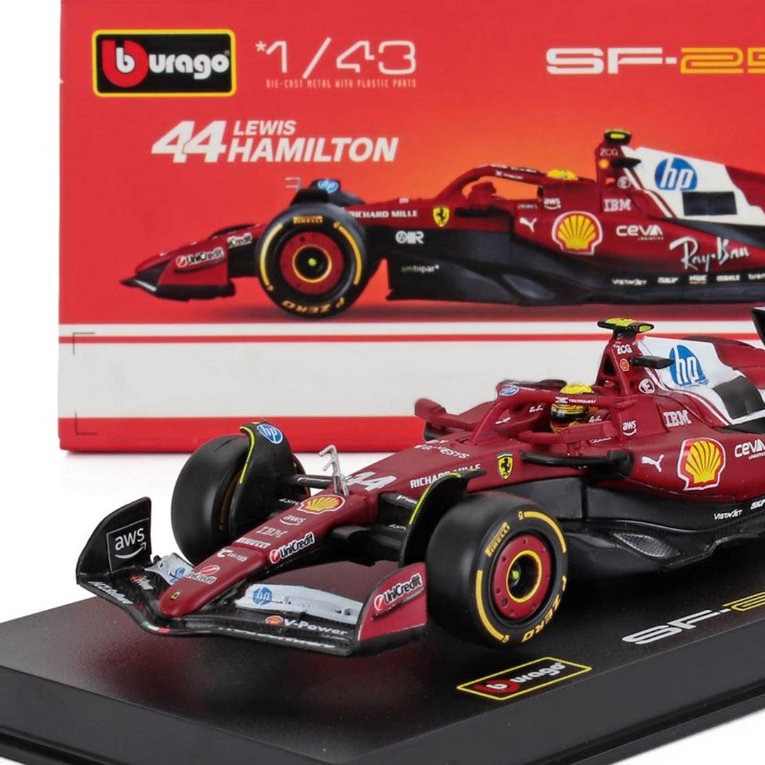 #44 Hamilton SF-25 2025 Season 1:43 Car Model