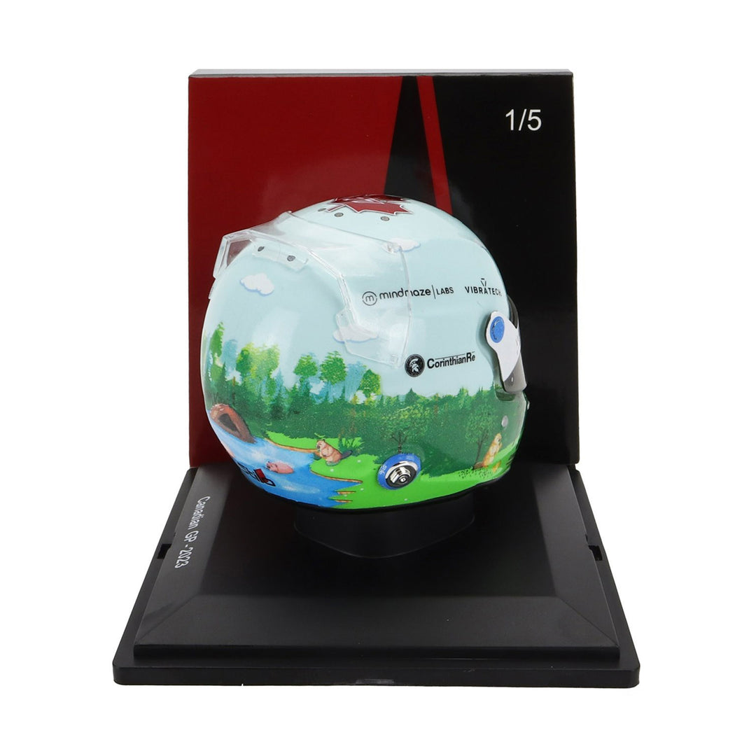 #24 Zhou Canadian GP 2023 1:5 Mini Helmet