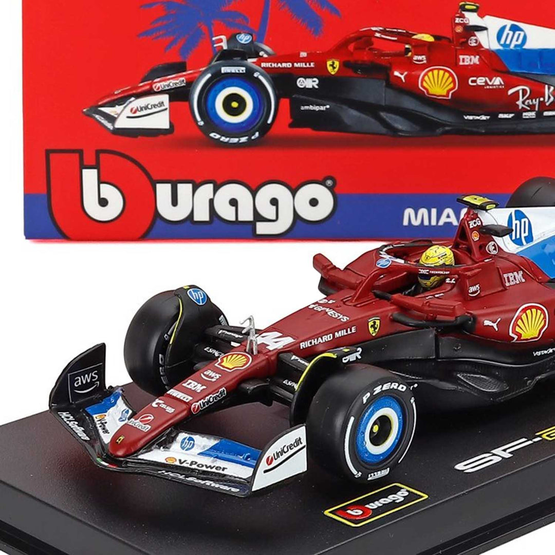 #44 Hamilton SF-25 Miami GP 2025 1:43 Car Model