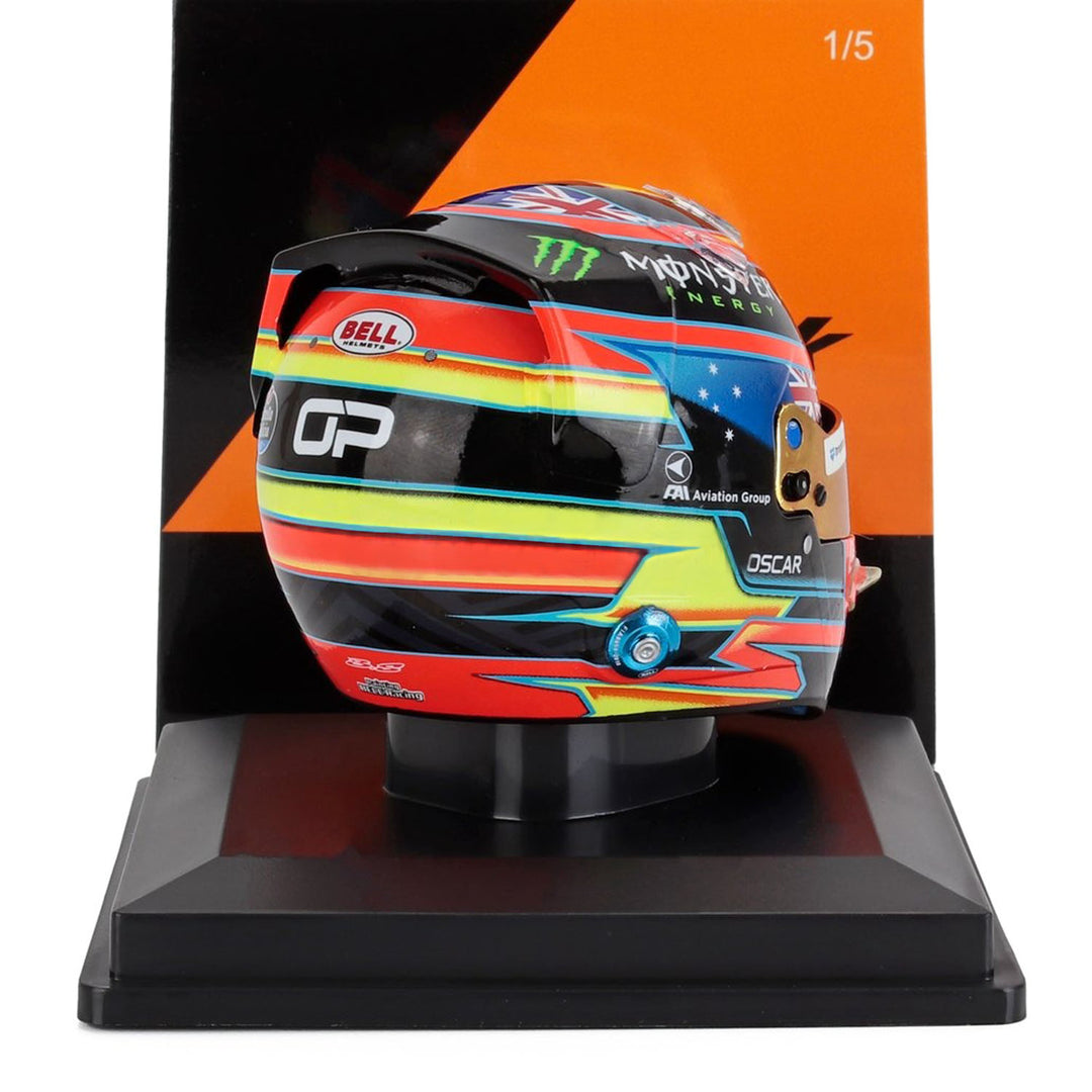 #81 Piastri 2025 Season 1:5 Mini Helmet