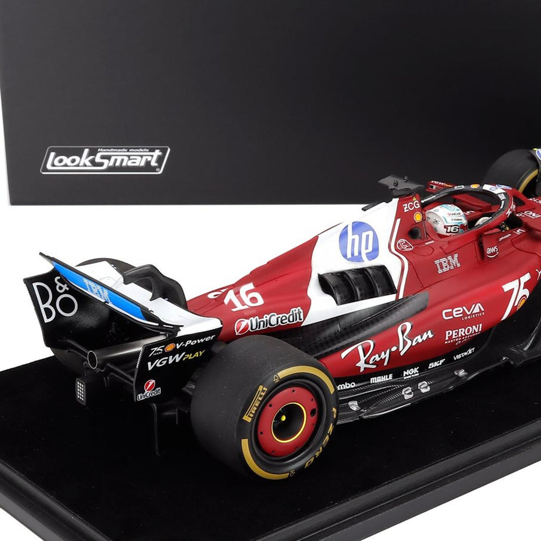 #16 Leclerc SF-25 Monaco GP 2nd Place 2025 1:18 Car Model
