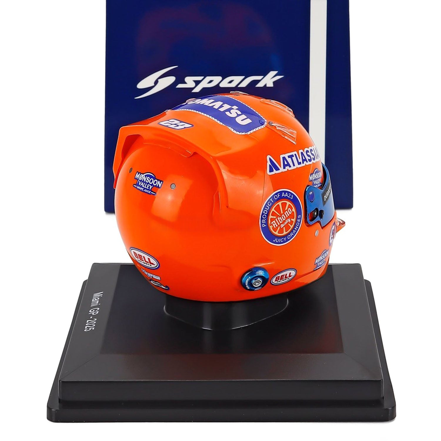 Williams Racing #23 Albon Miami GP 2025 1:5 Mini Helmet - Official