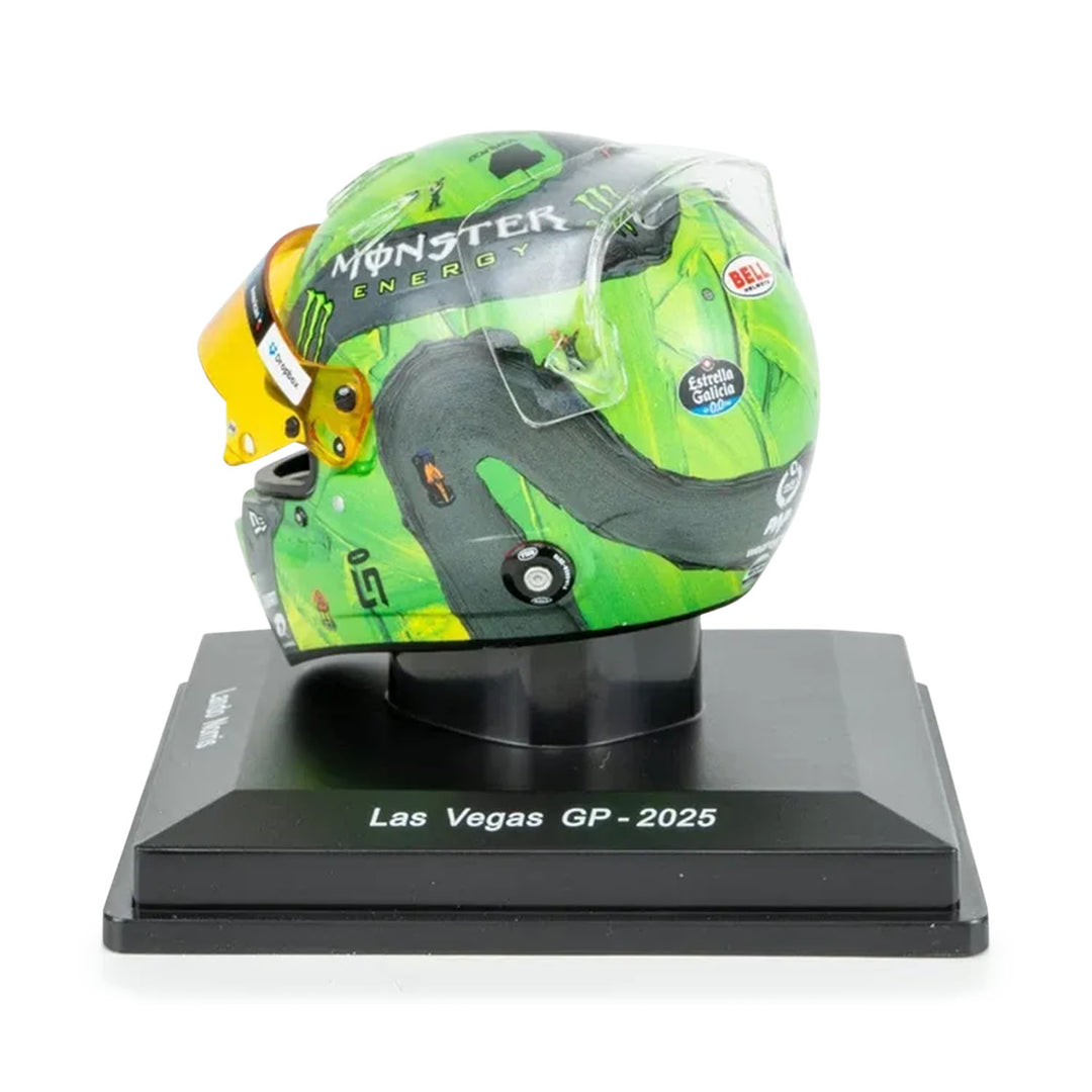 #4 Norris Las Vegas GP World Champion 2025 1:5 Mini Helmet
