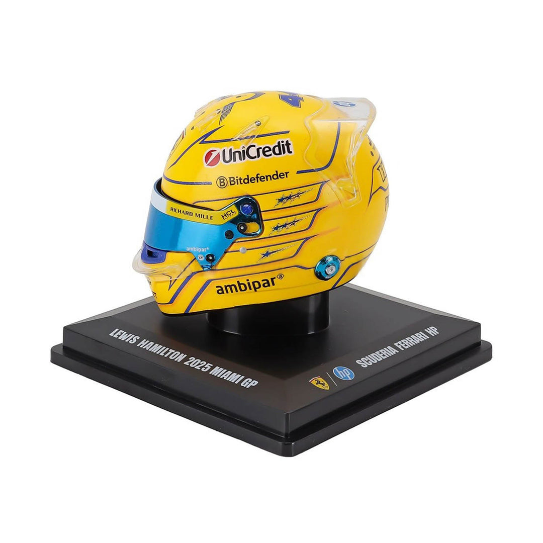 #44 Hamilton Miami GP 2025 1:5 Mini Helmet