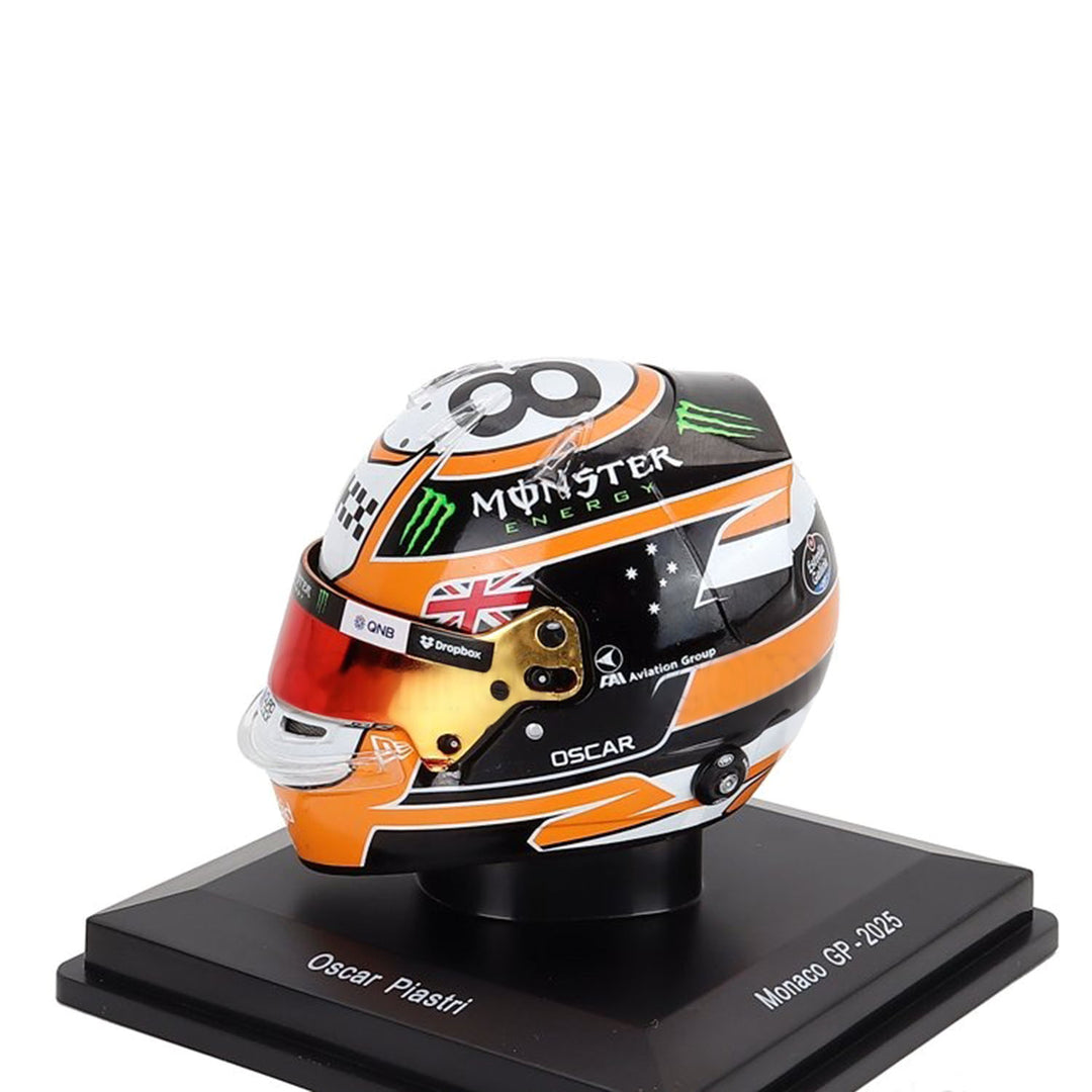 #81 Piastri Monaco GP 2025 1:5 Mini Helmet