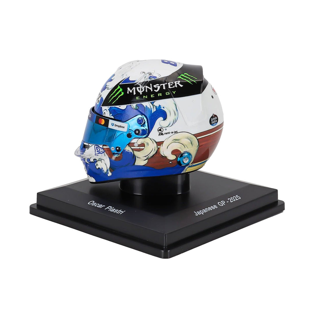 #81 Piastri Japan GP 2025 1:5 Mini Helmet