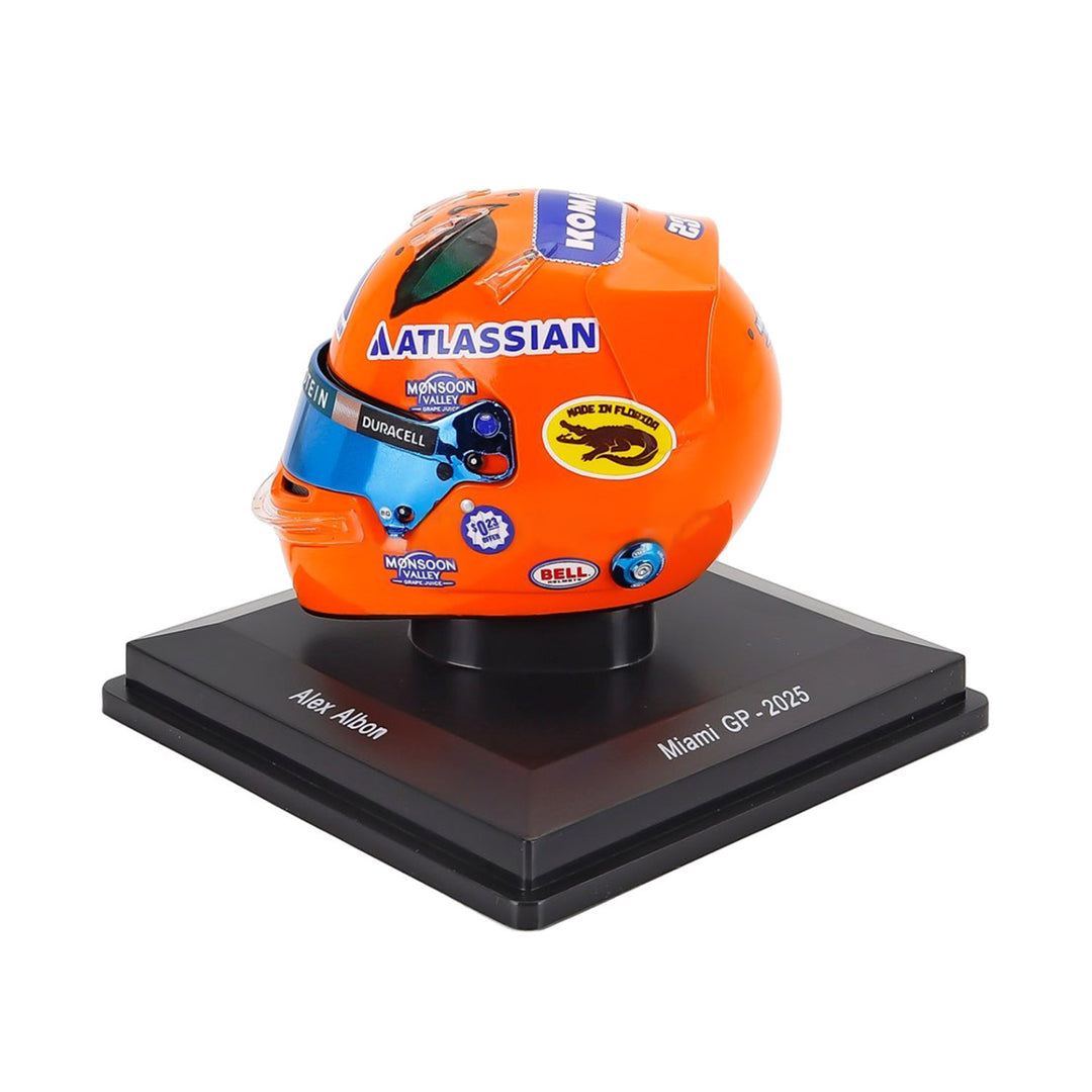 #23 Albon Miami GP 2025 1:5 Mini Helmet