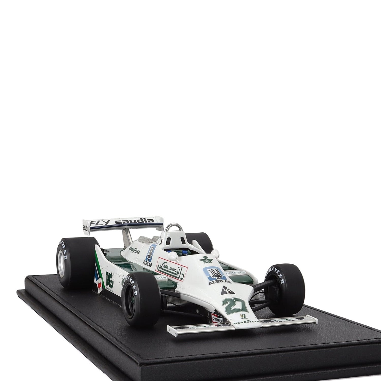 Alan Jones FW07 1979 Fly Saudia World Champion 1:18 Car Model – Fueler
