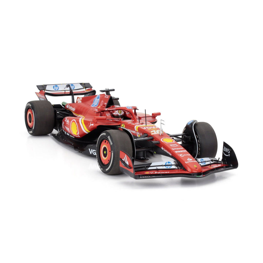 #16 Leclerc SF24 Monaco GP Winner 2024 1:18 Car Model