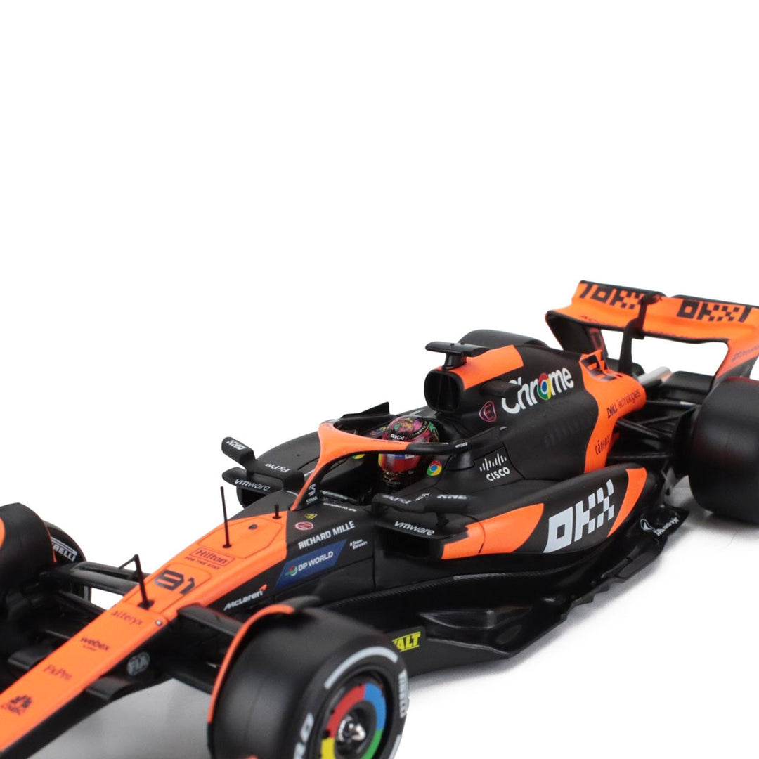 #81 Piastri MCL38 Miami GP 2024 1:24 Car Model
