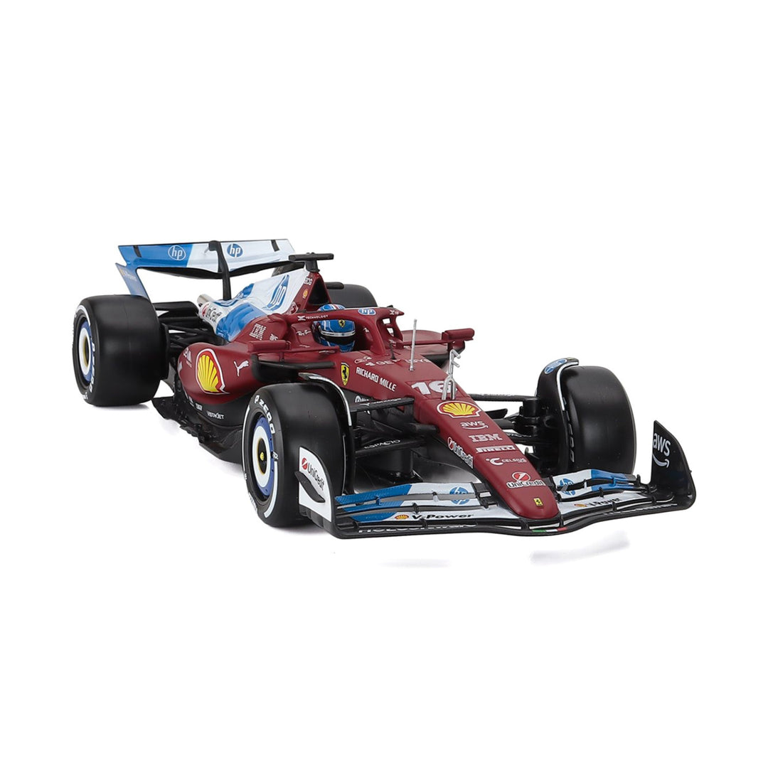 نموذج سيارة شارل لوكلير Ferrari SF-25 جائزة ميامي الكبرى 2025 بنسبة 1:18