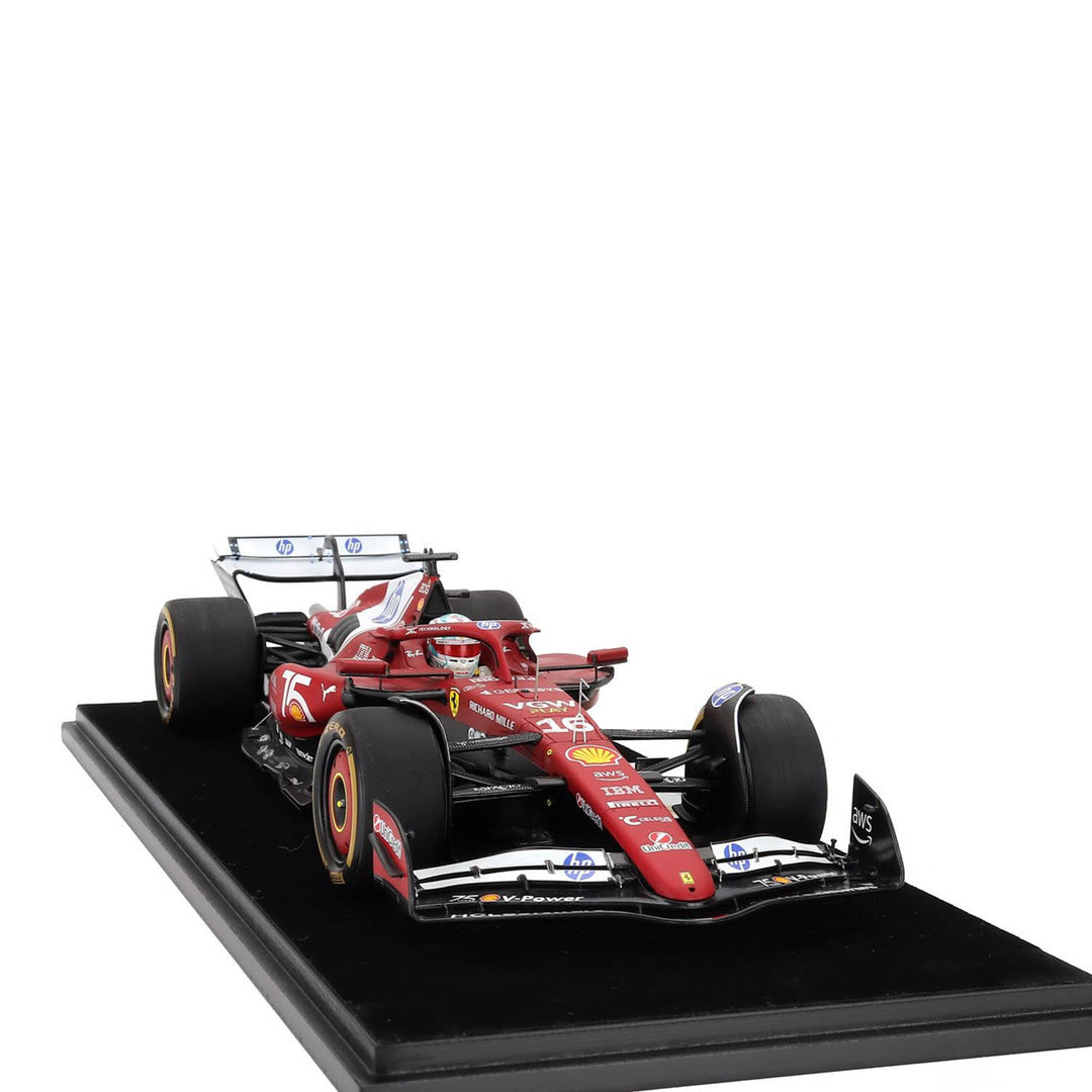 #16 Leclerc SF-25 Monaco GP 2nd Place 2025 1:18 Car Model