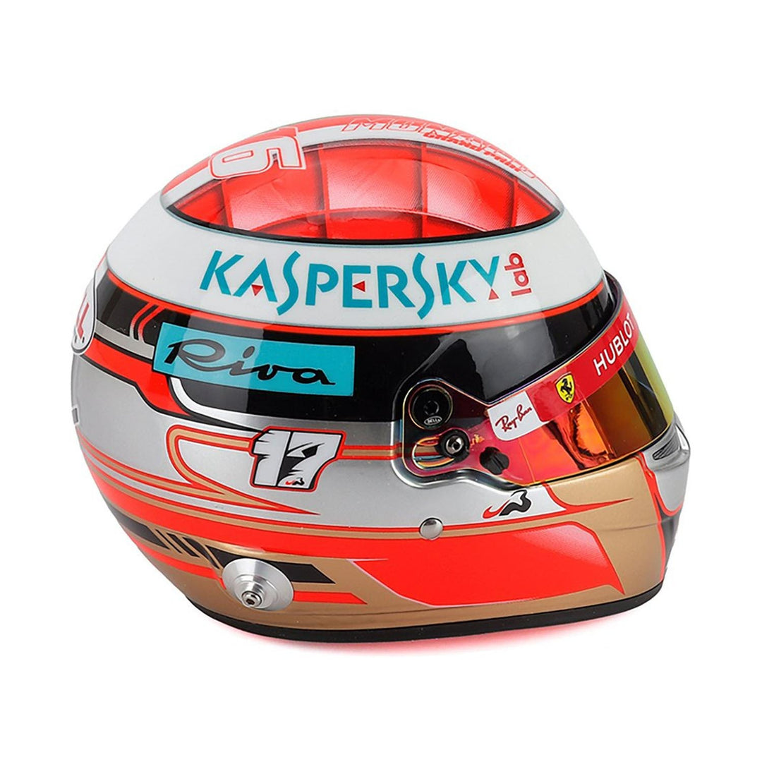 #16 Leclerc Monaco GP 2019 1:2 Mini Helmet