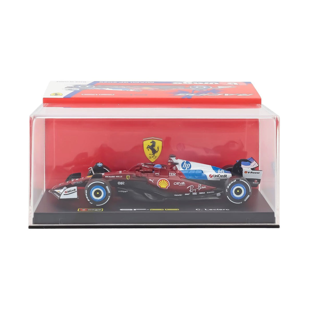 #16 Leclerc SF-25 Miami GP 2025 1:43 Car Model