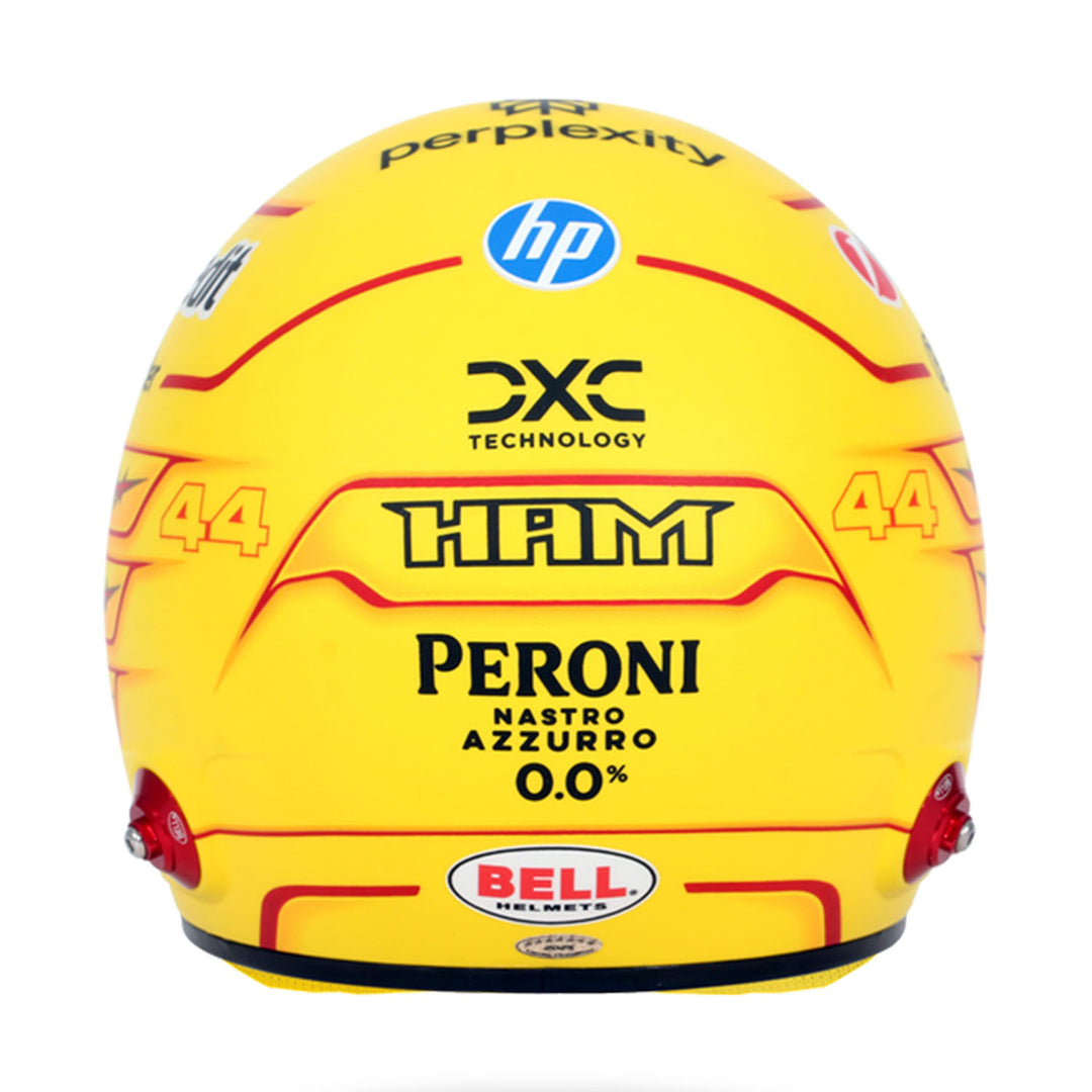Ferrari 2025 Lewis Hamilton Mini Helmet In 1:2 Scale