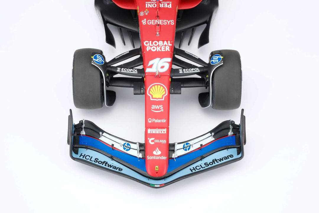 #16 Leclerc SF24 Miami GP 2024 1:18 Car Model by Amalgam