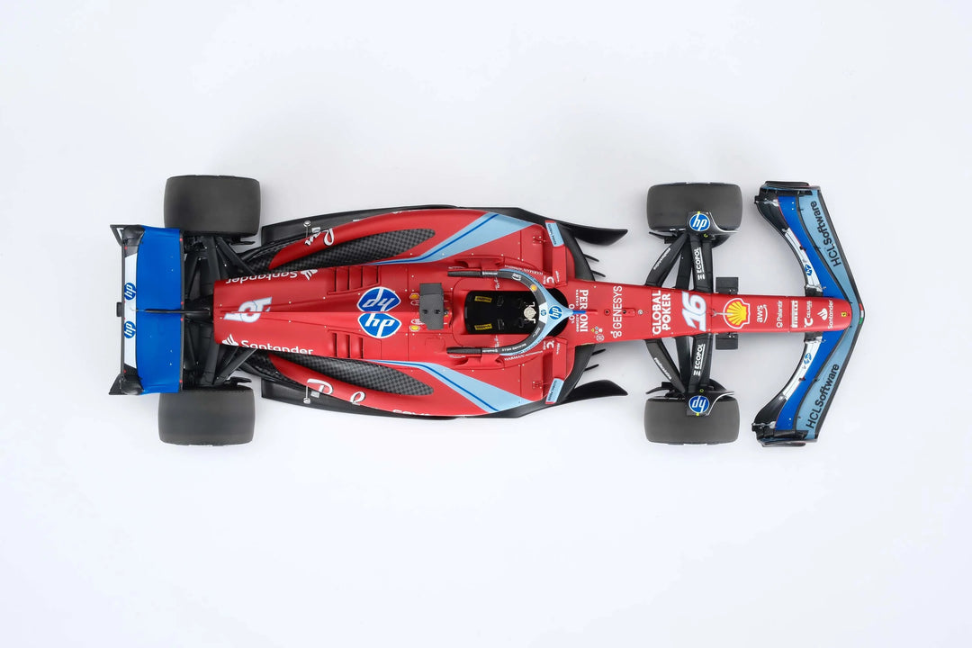 #16 Leclerc SF24 Miami GP 2024 1:18 Car Model by Amalgam