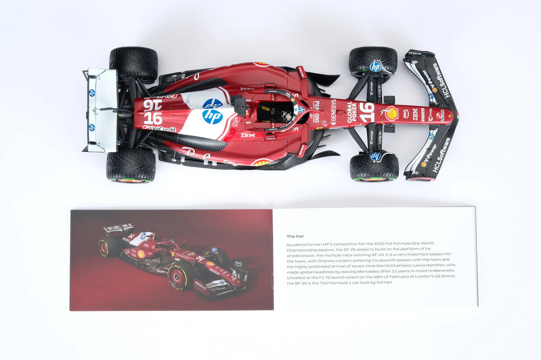 #16 Leclerc SF25 Melbourne GP 2025 1:18 Car Model by Amalgam