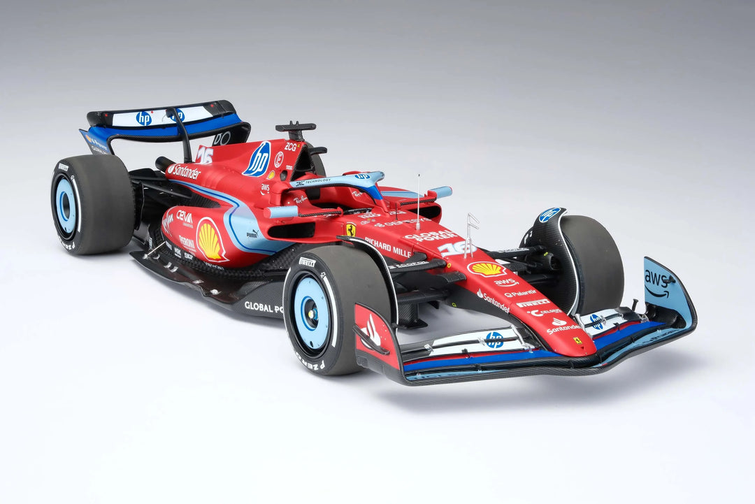 #16 Leclerc SF24 Miami GP 2024 1:18 Car Model by Amalgam
