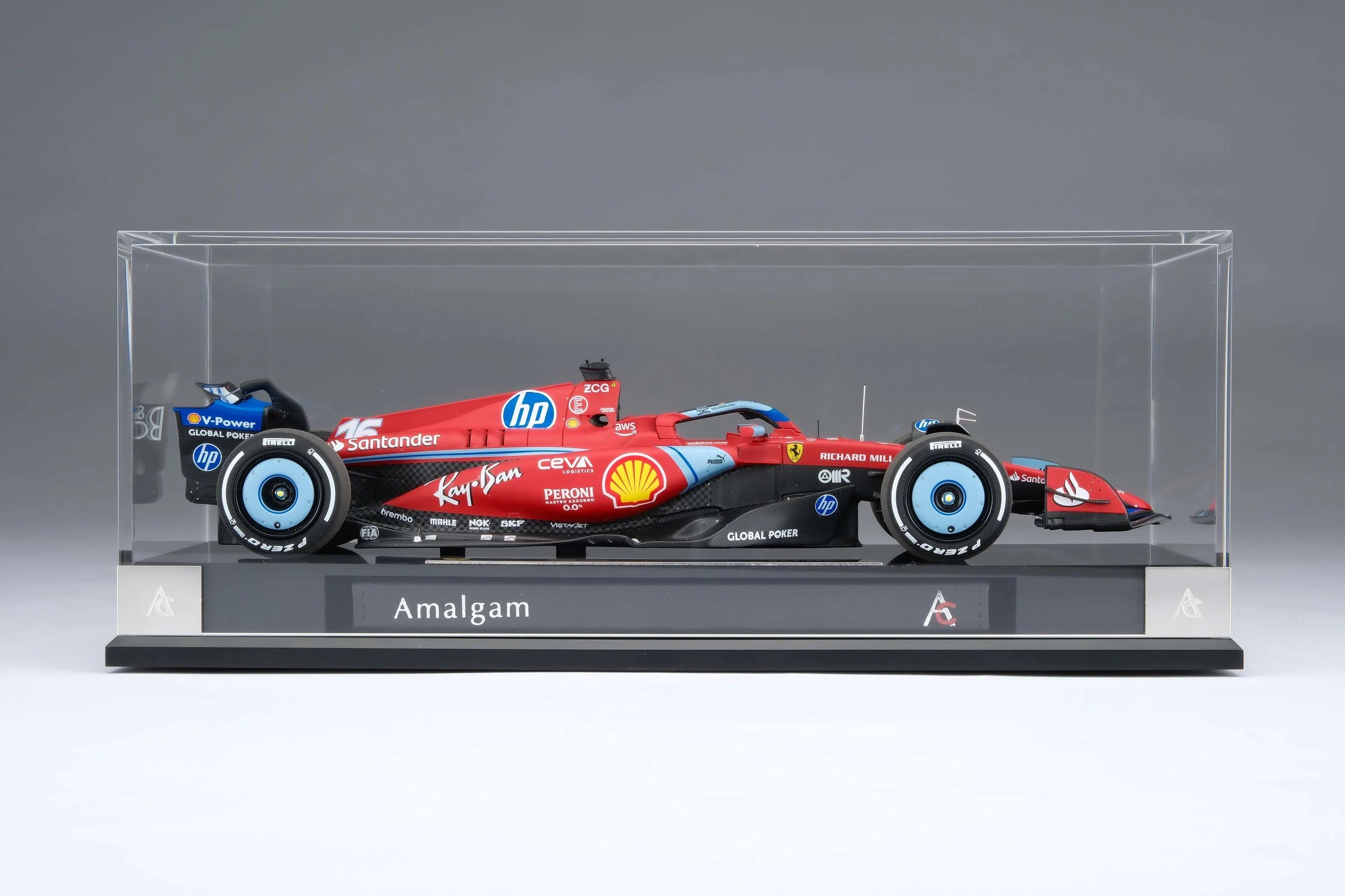 16 Leclerc SF24 Miami GP 2024 1:18 Car Model by Amalgam – Fueler