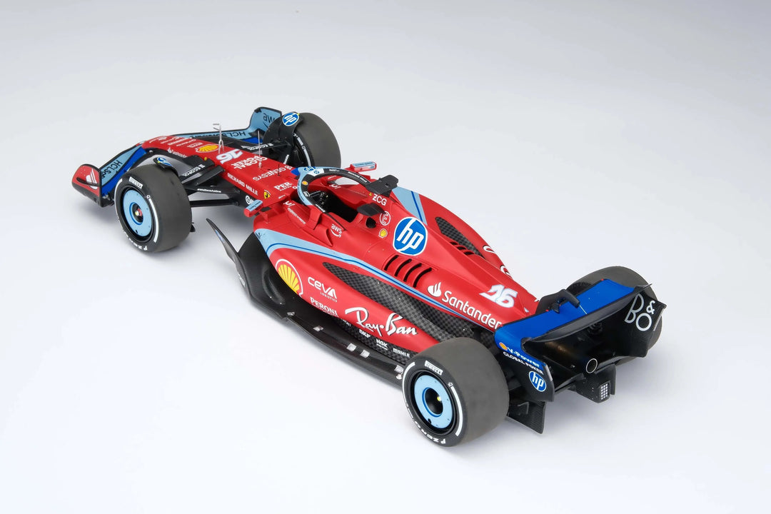 #16 Leclerc SF24 Miami GP 2024 1:18 Car Model by Amalgam