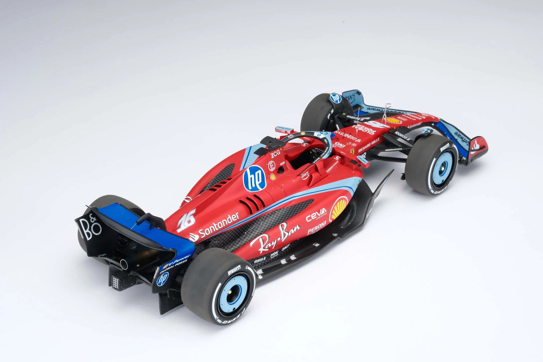 #16 Leclerc SF24 Miami GP 2024 1:18 Car Model by Amalgam