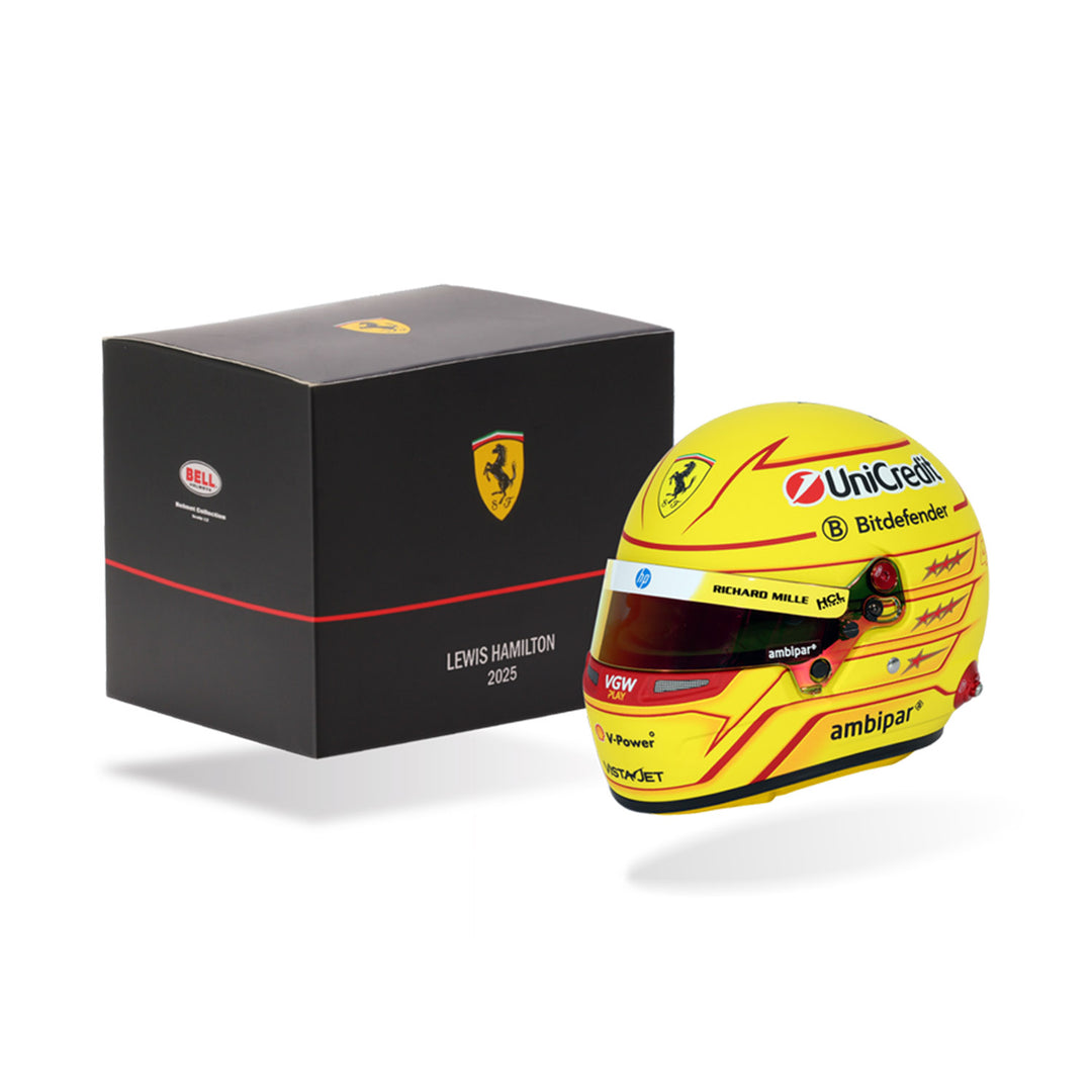 #44 Hamilton 2025 Season 1:2 Mini Helmet by Bell