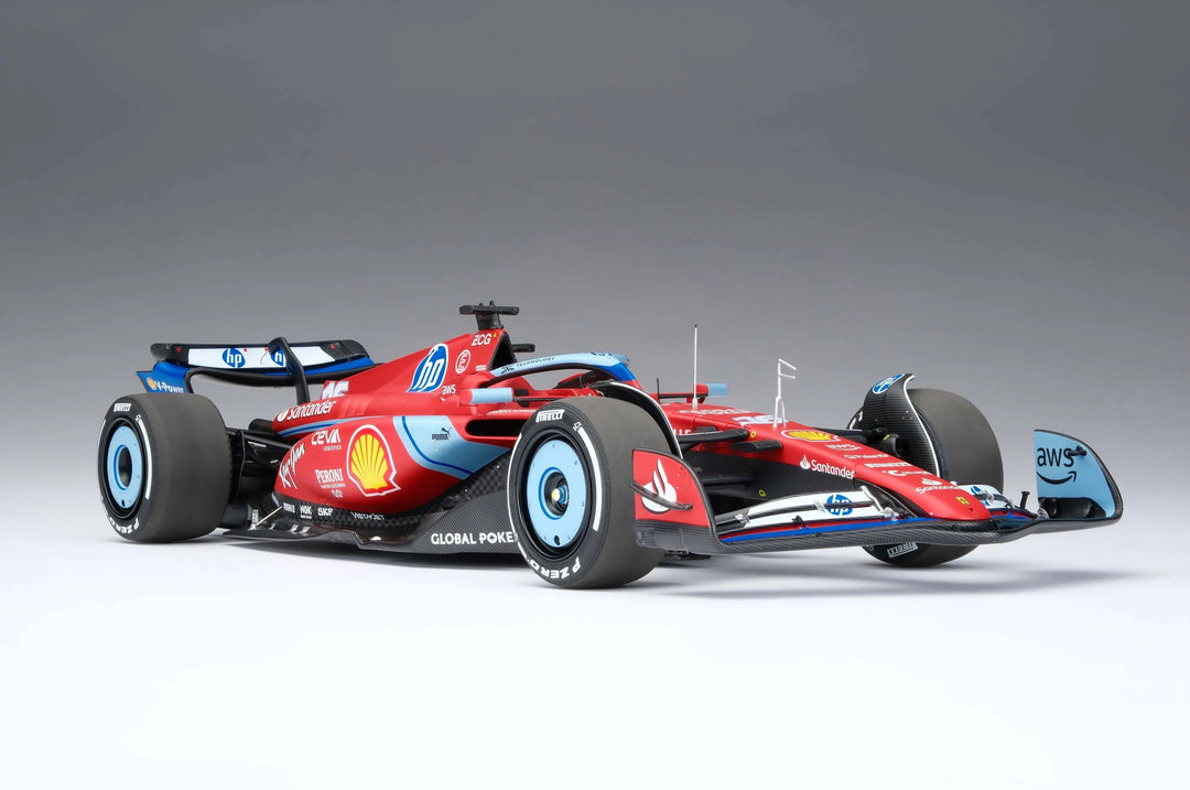 #16 Leclerc SF24 Miami GP 2024 1:18 Car Model by Amalgam