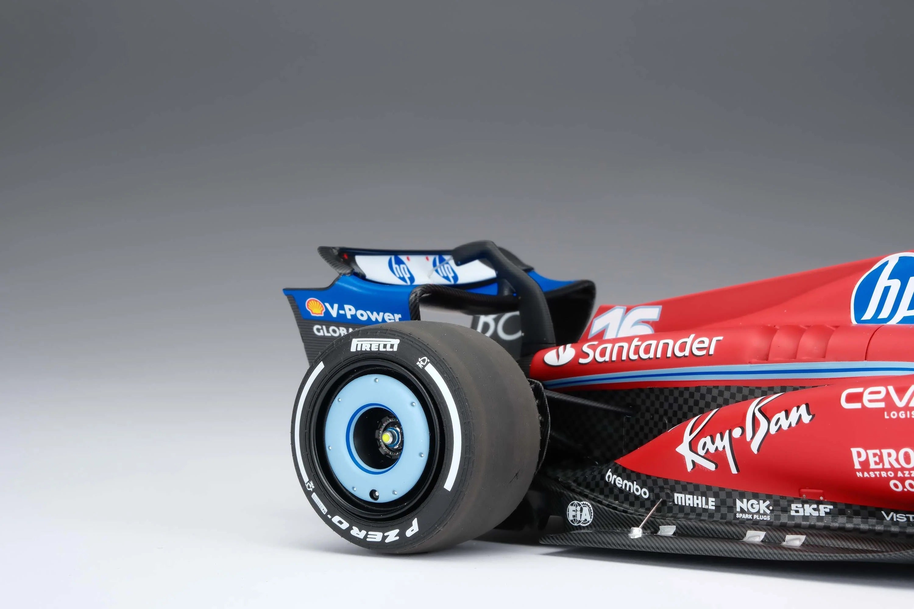 Scuderia Ferrari #16 Leclerc SF24 Miami GP 2024 1:18 Car Model by