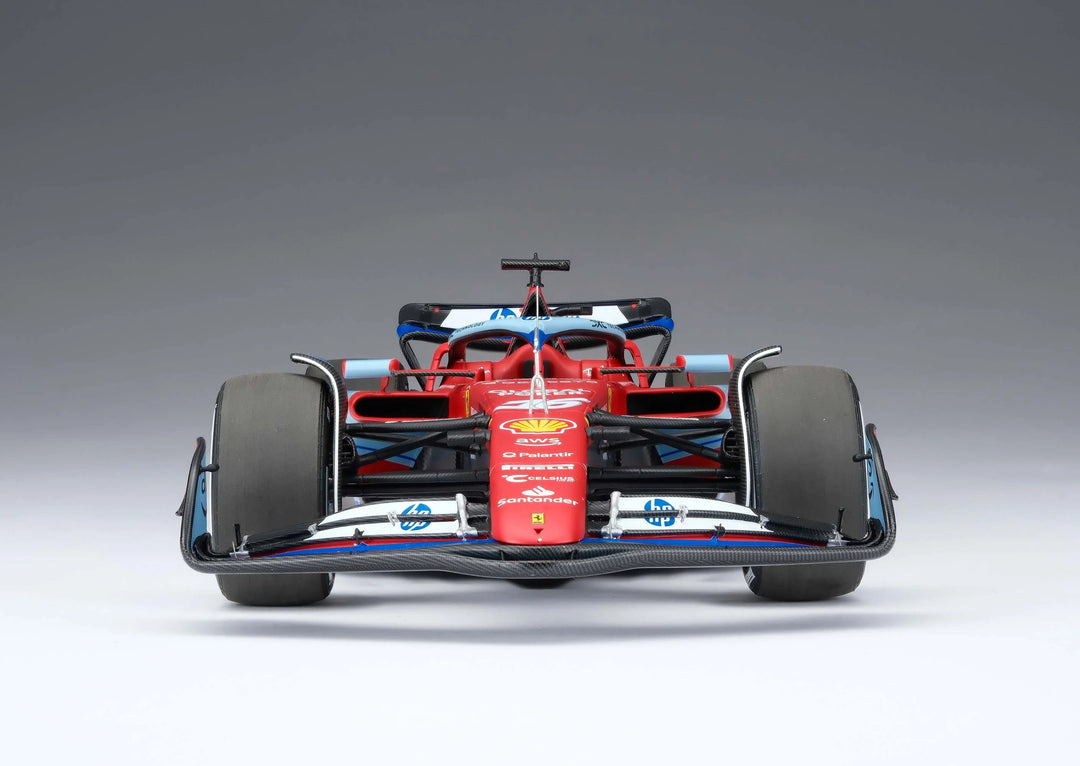 #16 Leclerc SF24 Miami GP 2024 1:18 Car Model by Amalgam