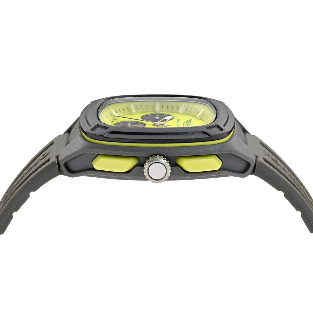 OVR Grey Silicone Strap Watch by Timex