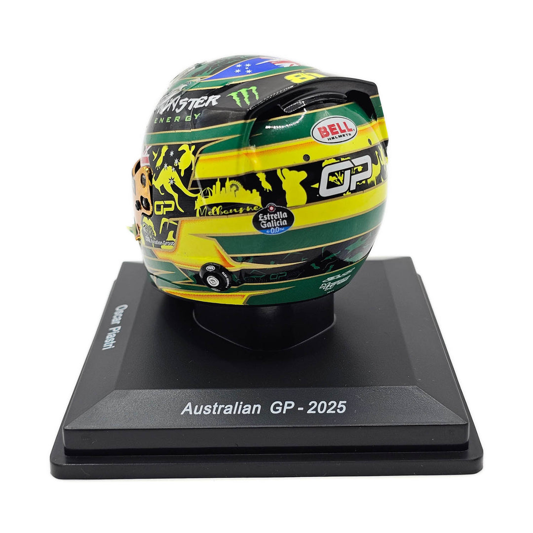 #81 Piastri Australian GP 2025 1:5 Mini Helmet